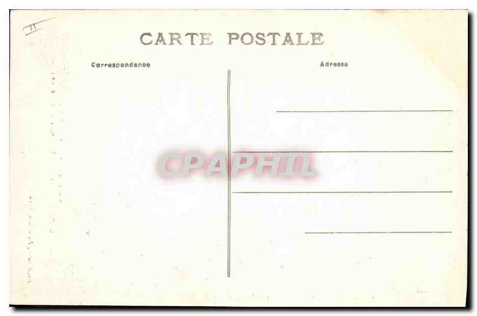 CPA Orgue Eglise de la chaise Dieu Buffet d'orgues Oeuvre de Vaneau — Verso