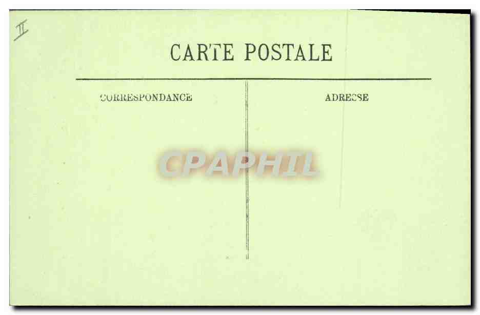 CPA Orgue Eglise de la Chaise Dieu Buffet d'orgues Oeuvre de Vaneau Cariatides centrales — Rückseite