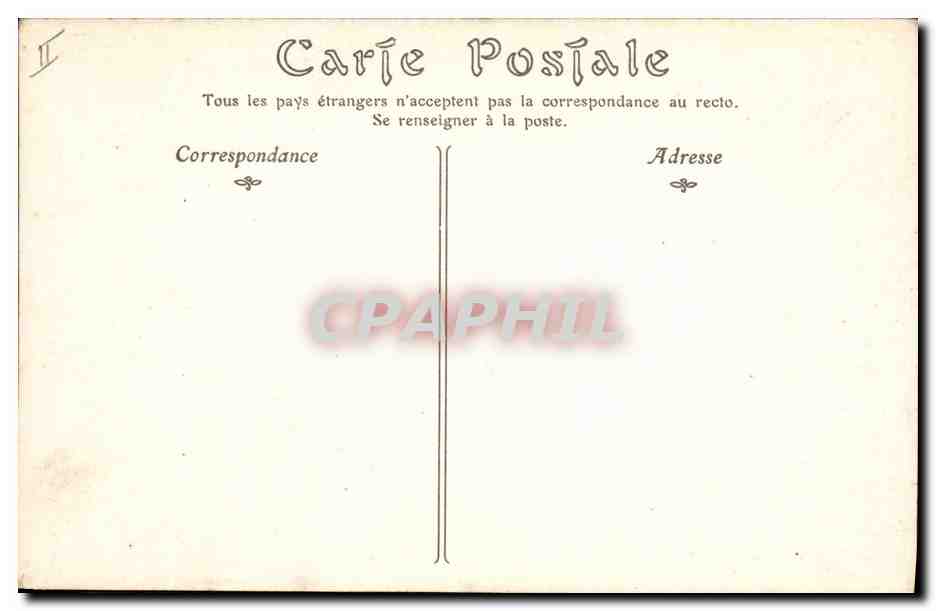 CPA Orgue Rouen Eglise Saint Maclou Les orgues — Rückseite