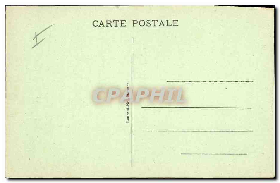 CPA Phare Cap Frehel Les Houlles  — Rückseite