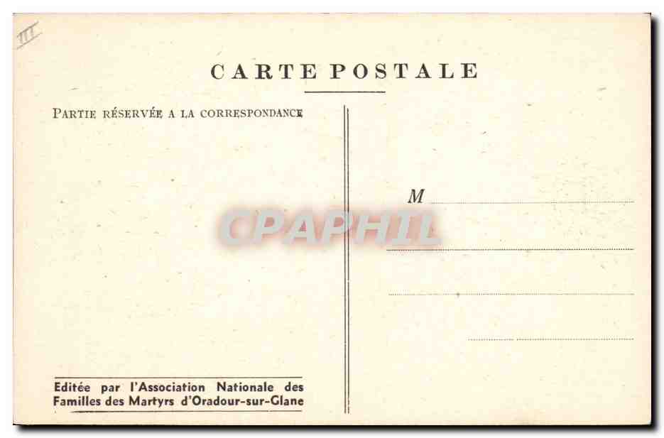 Oradour-sur-Glane — Des cadavres dans une grange — Documents Archives — Rückseite