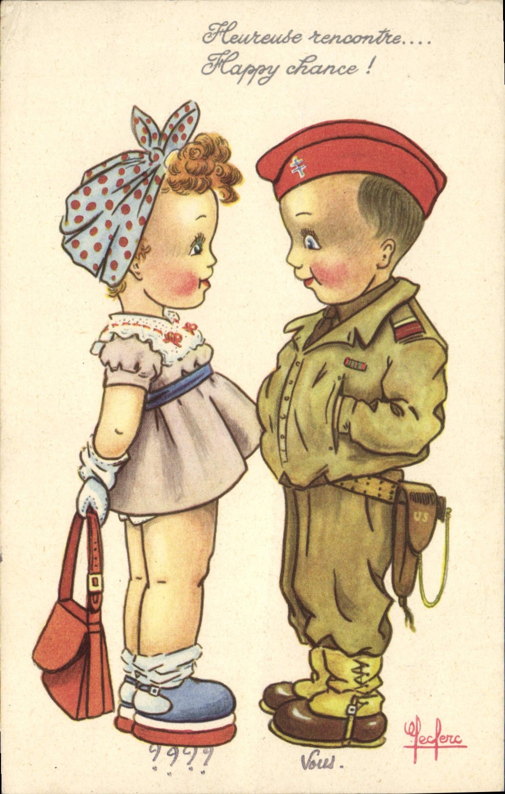 CPM Militaria Soldat Enfants Leclerc Croix de Lorraine