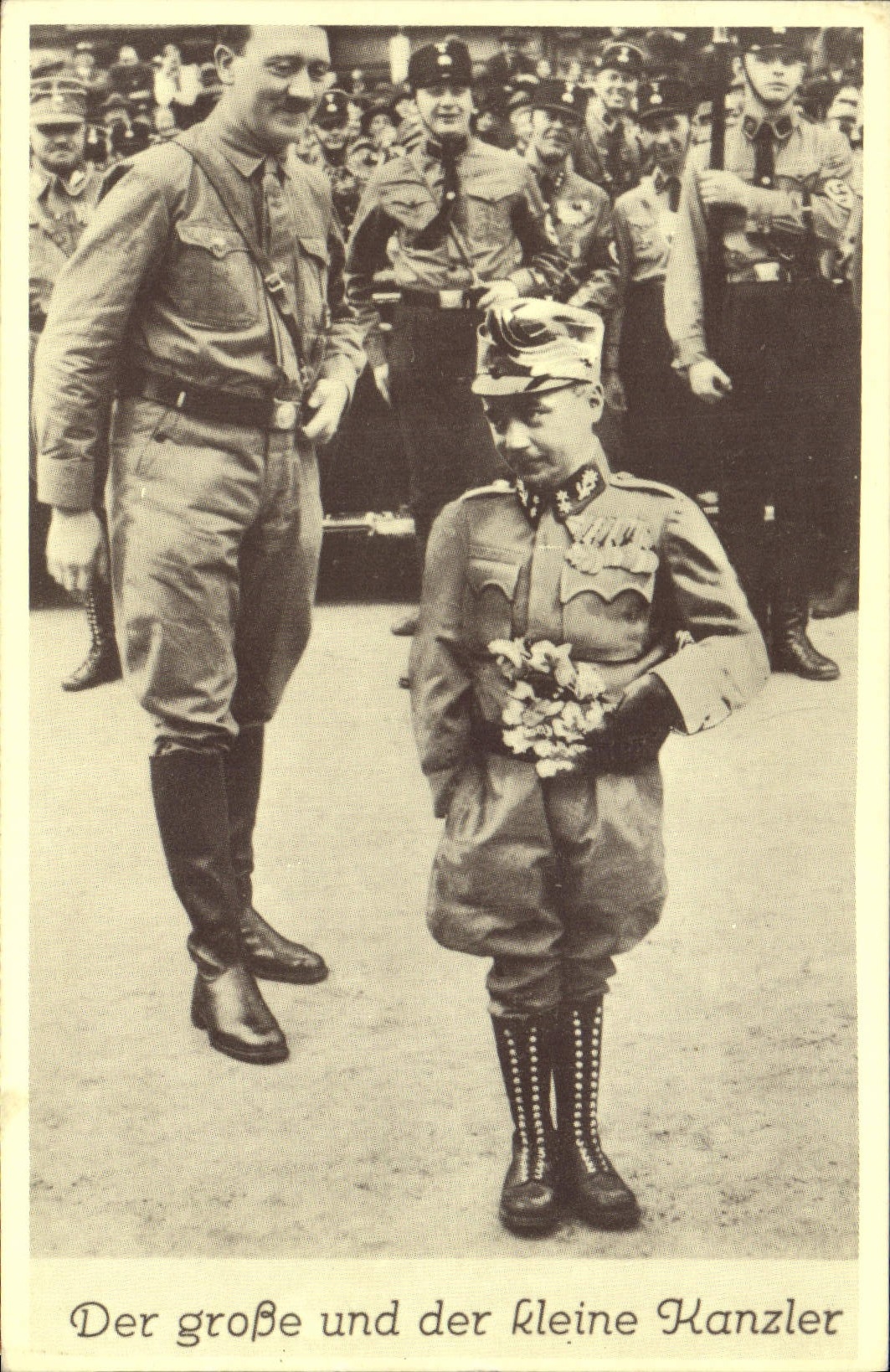 CPM Militaria Der grosse und der Kleine Kanzler