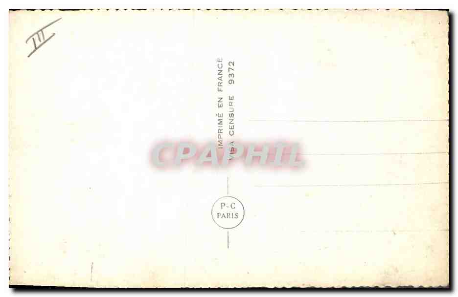 Portrait d'un officier de l'Air — éditeur CPAPHIL, n° 9372 — Rückseite