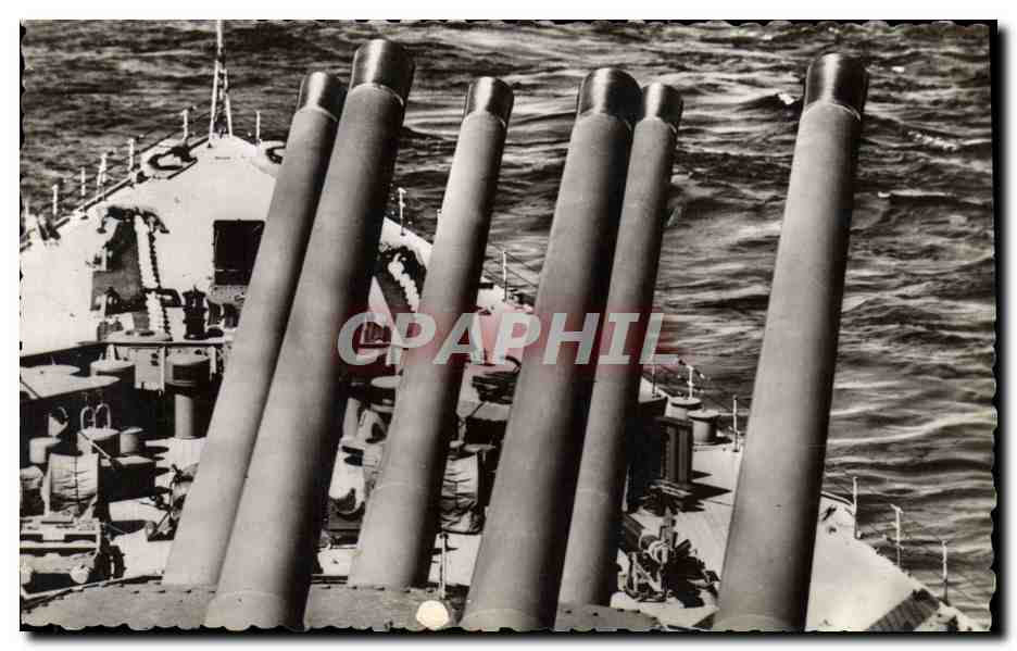 Pièces de 16 pouces de la Marine Anglaise — 16 inch guns of Britain's Naval Might — Marine 5