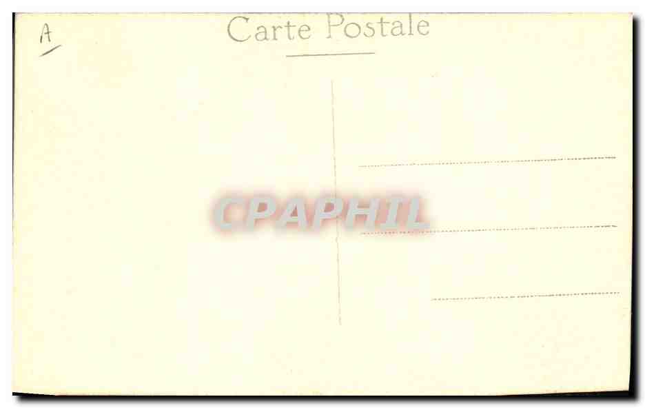 CPM Militaria Marechal Petain — Rückseite