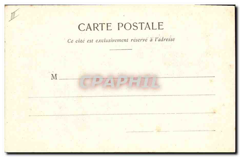 CPA Fleurs Sechees Algues marines WJ  — Verso