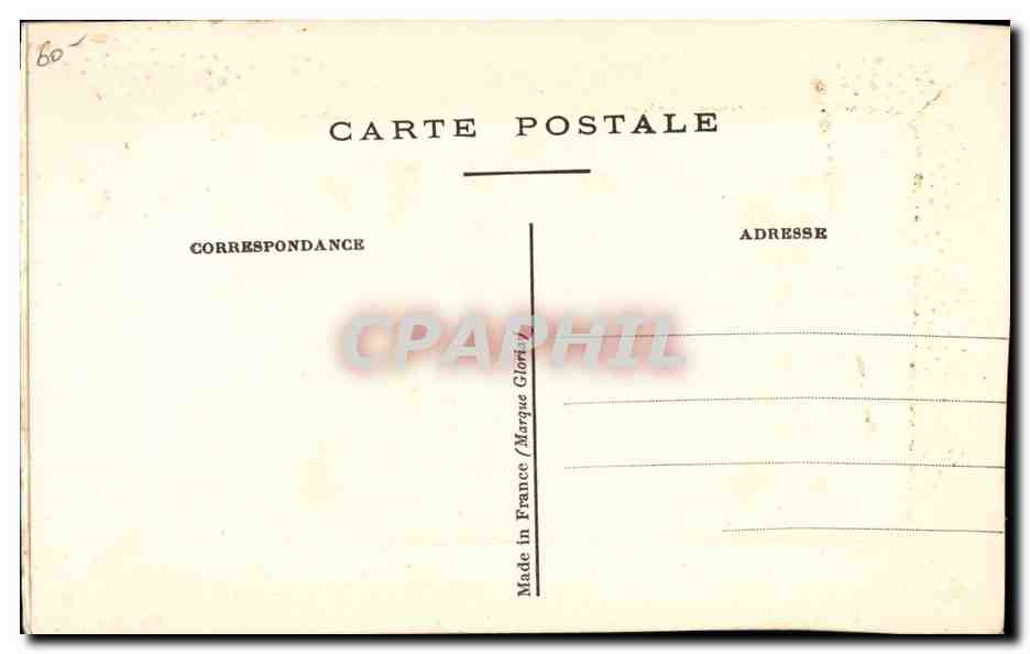 CPA Fantaisie Toilee Fleurs  — Rückseite
