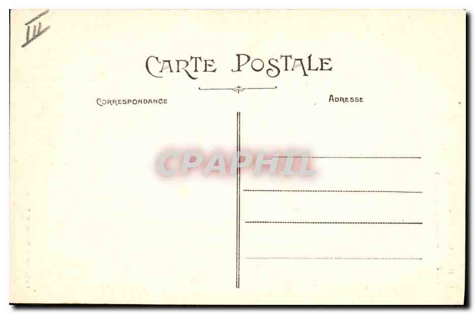 CPA Folklore Costumes de Pontivy — Verso