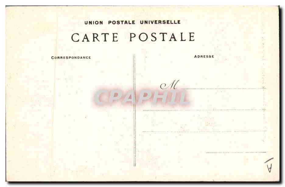 CPA Folklore Femme et enfant de Loctudy Environs de Pont L'Abbe — Verso