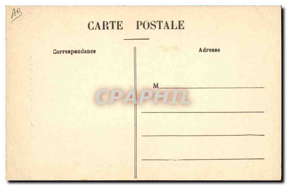 CPA Folklore Trois bons vieux du Faouet  — Verso