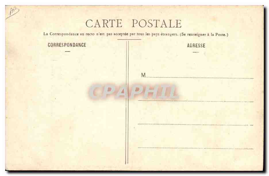 CPA Folklore Visite a la fiancee Morbihan — Verso
