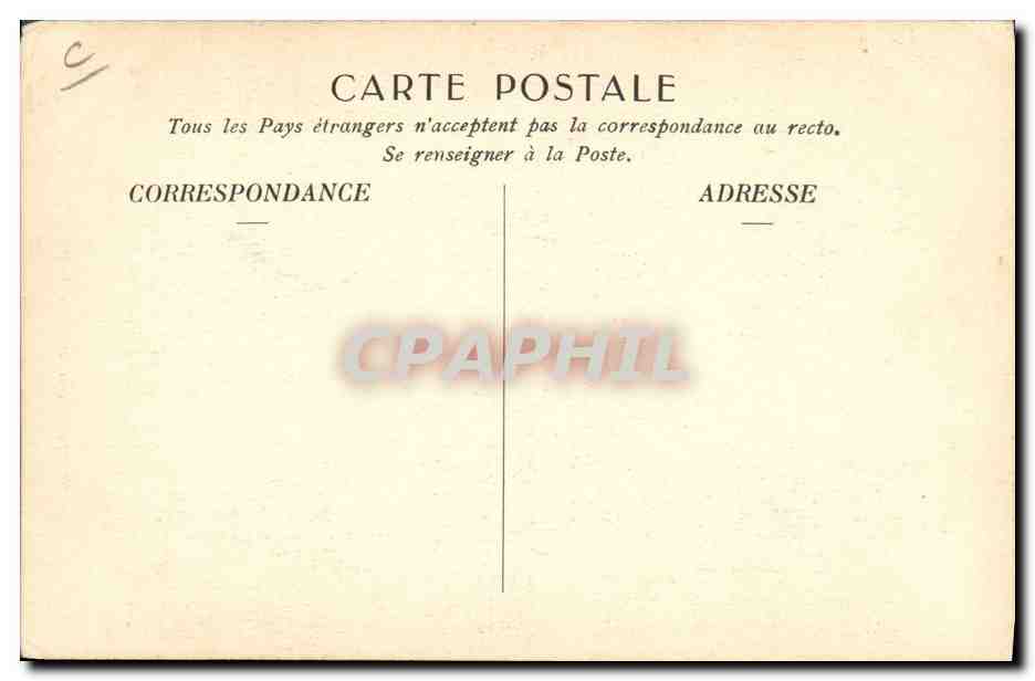 CPA Folklore Les kernevel en costume de Pont L'Abbe — Verso