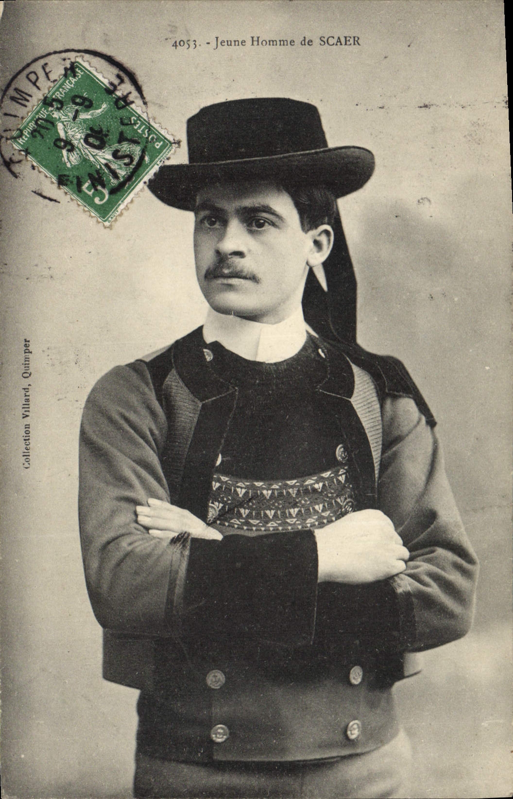 Jeune Homme de SCAER — Collection Villard, Quimper — n°4053