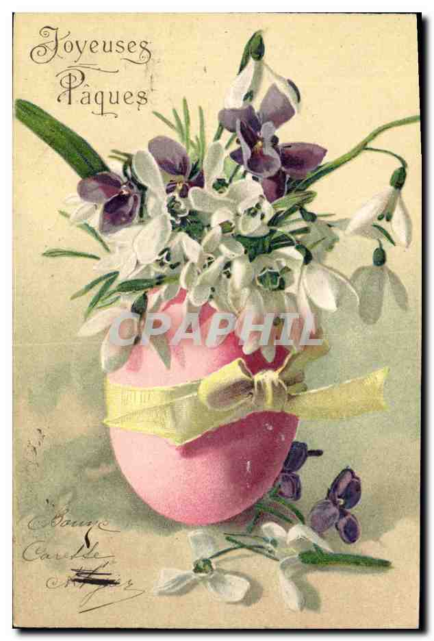 CPA Fantaisie Fleurs 