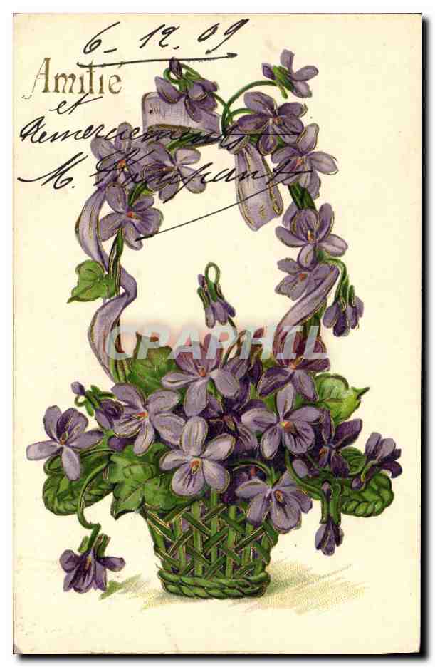 CPA Fantaisie Fleurs 
