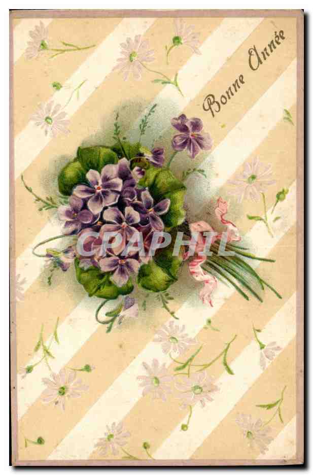 CPA Fantaisie Fleurs 