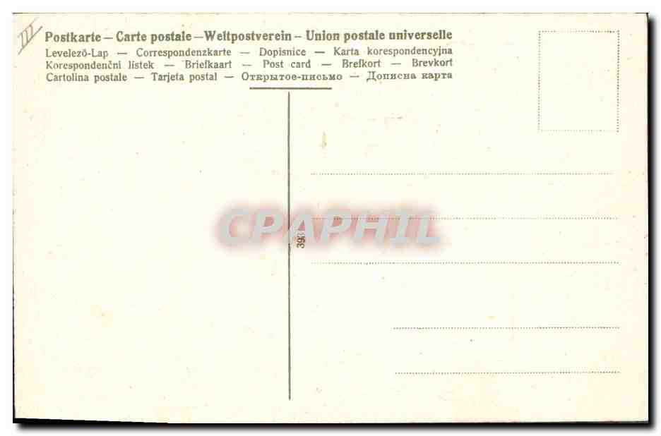 CPA Fantaisie Fleurs Femme Mousquetaire  — Verso