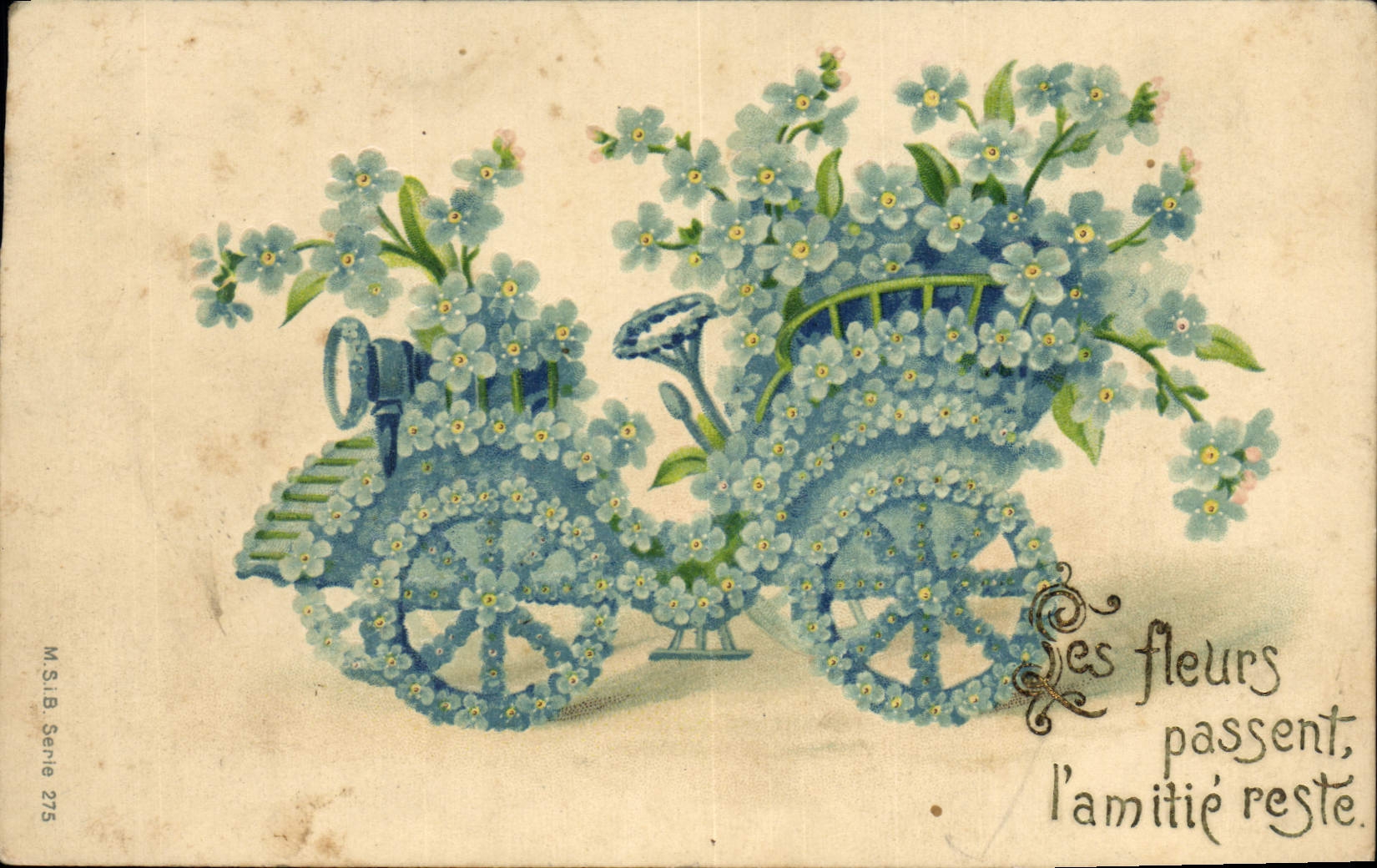 Fleurs passent, l'amitié reste — M.S.I.B. Série 275