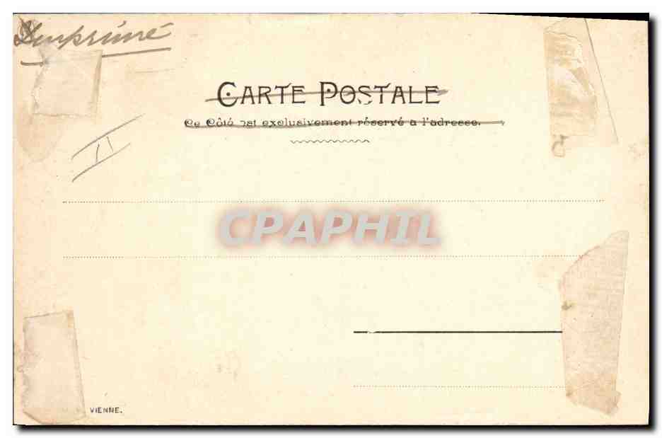 Deux jeunes femmes — scène décorative — éditeur M. Gouichar, n° de série non visible — Rückseite