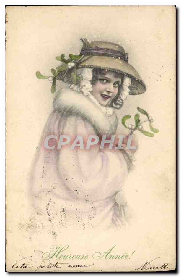 CPA Fantaisie Femme