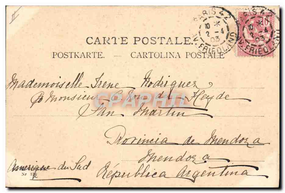 CPA Fantaisie Enfants Agneaux  — Rückseite