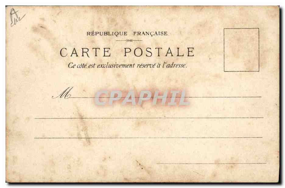 Exposition Lefèvre-Utile Paris 1900 — Grand Prix — Carte Transparente, éditée par Lefèvre-Utile, Paris 20 à Girando — Rückseite