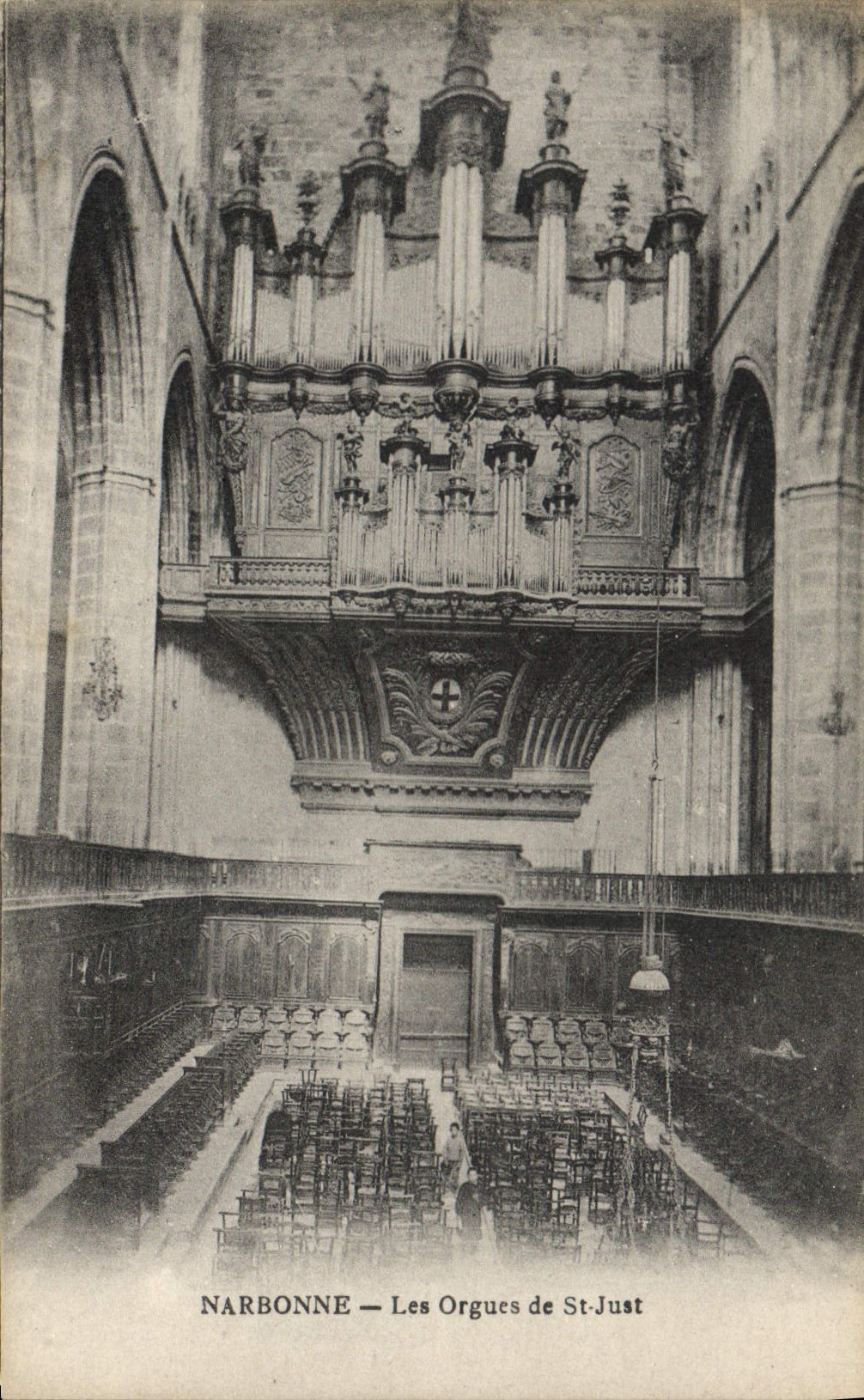 CPA Orgue Narbonne Les orgues de St Just
