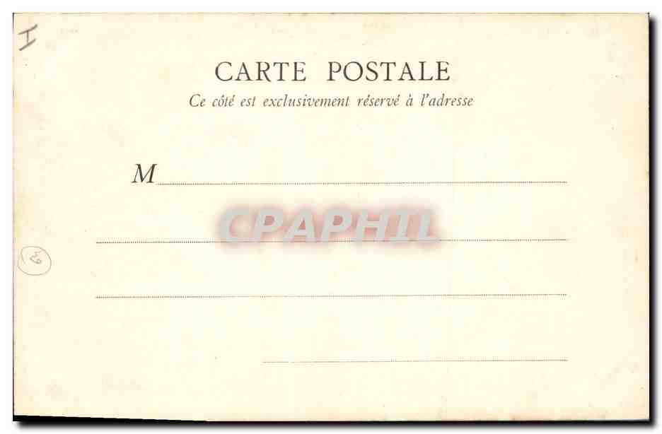 CPA Orgue Bayonne Interieur de la cathedrale — Rückseite