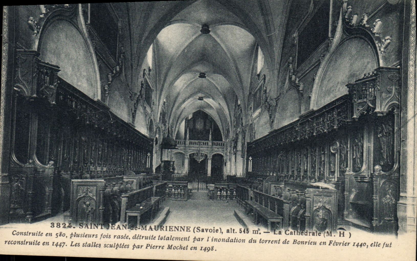 CPA Orgue Saint Jean de Maurienne La cathedrale 