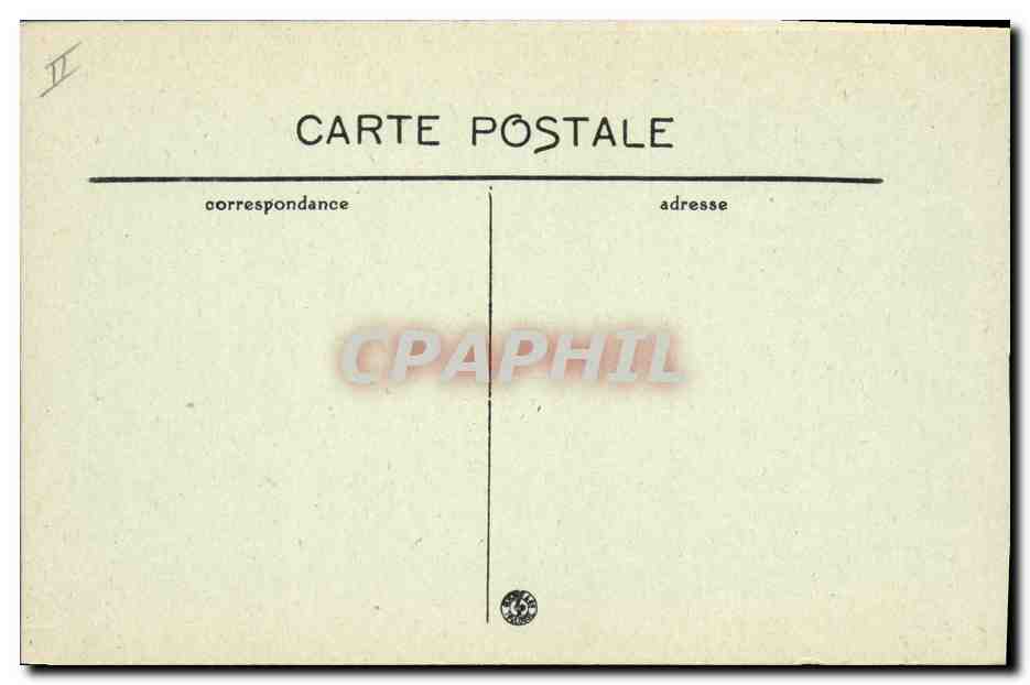 CPA Orgue Vue des orgues et de la voute  — Rückseite