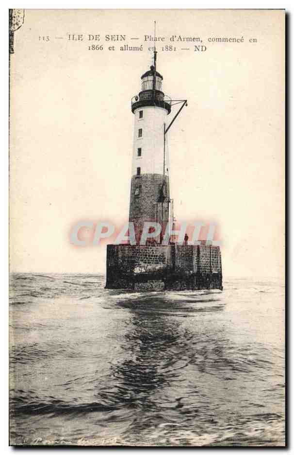 CPA Phare d'Armen Ile de Sein