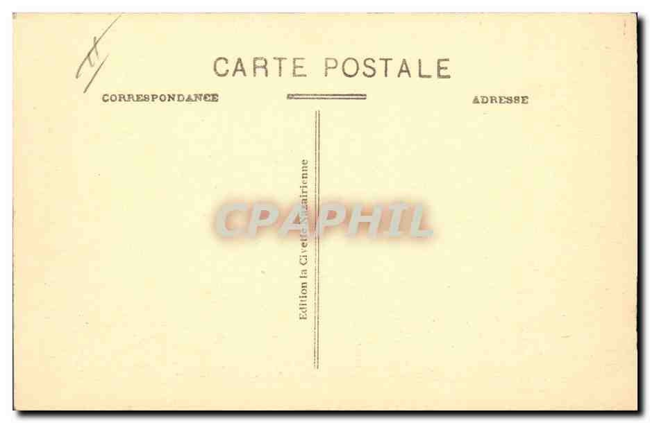 CPA Phare St Nazaire Le pont tournant et le semaphore — Rückseite