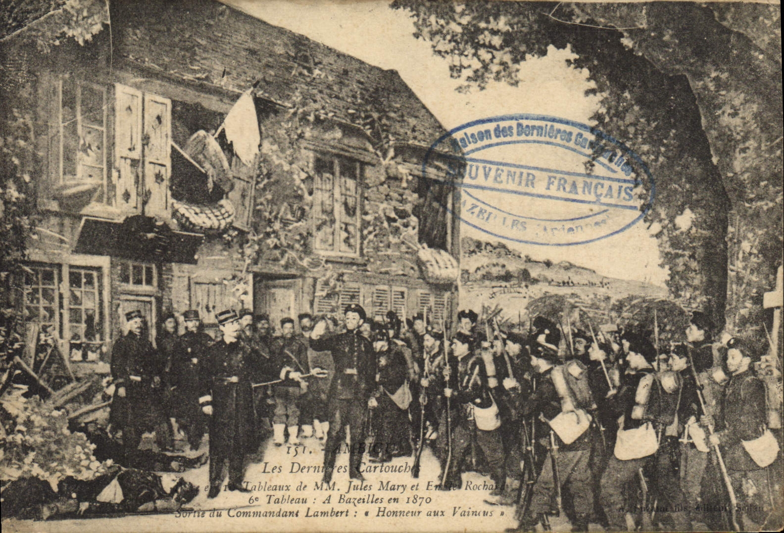 Les Dernières Cartouches — Ambérieu — Souvenir Français