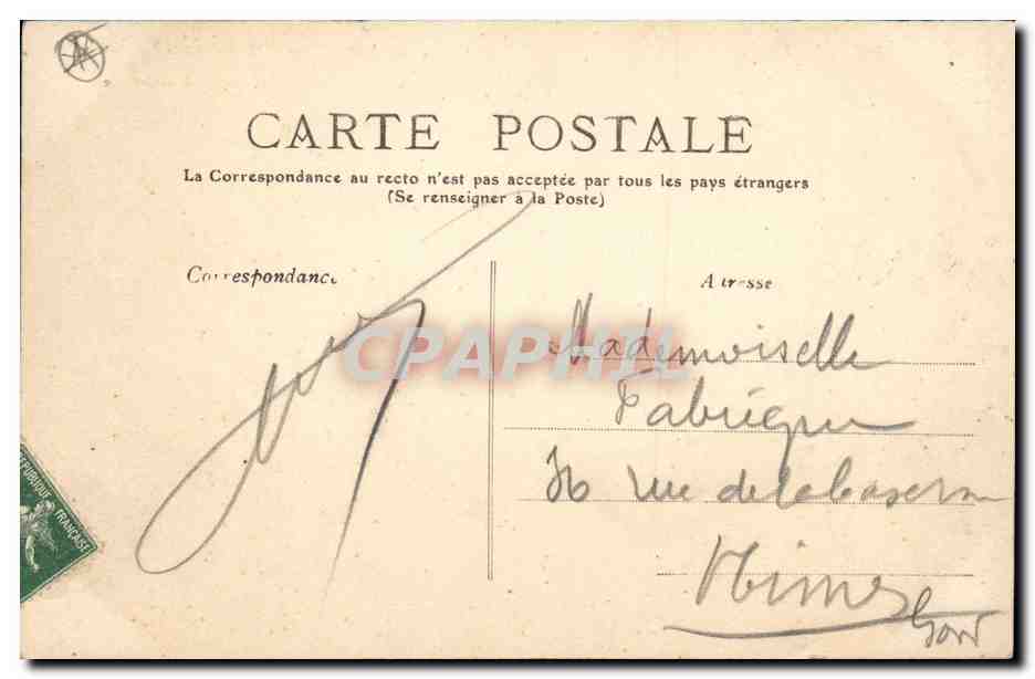 Bataille de Champigny — Combat de la Platrière — Mort du Capitaine Adi. Major Forest-Delaye — Éditeur non visible — Verso