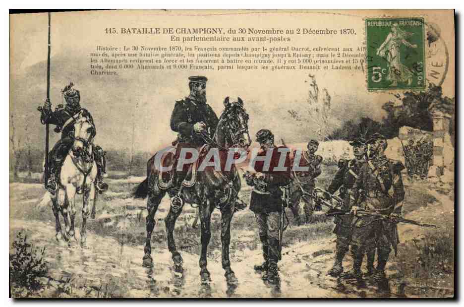 Bataille de Champigny — 30 novembre au 2 décembre 1870 — F. Fleury, photo-imp.-édit., Paris