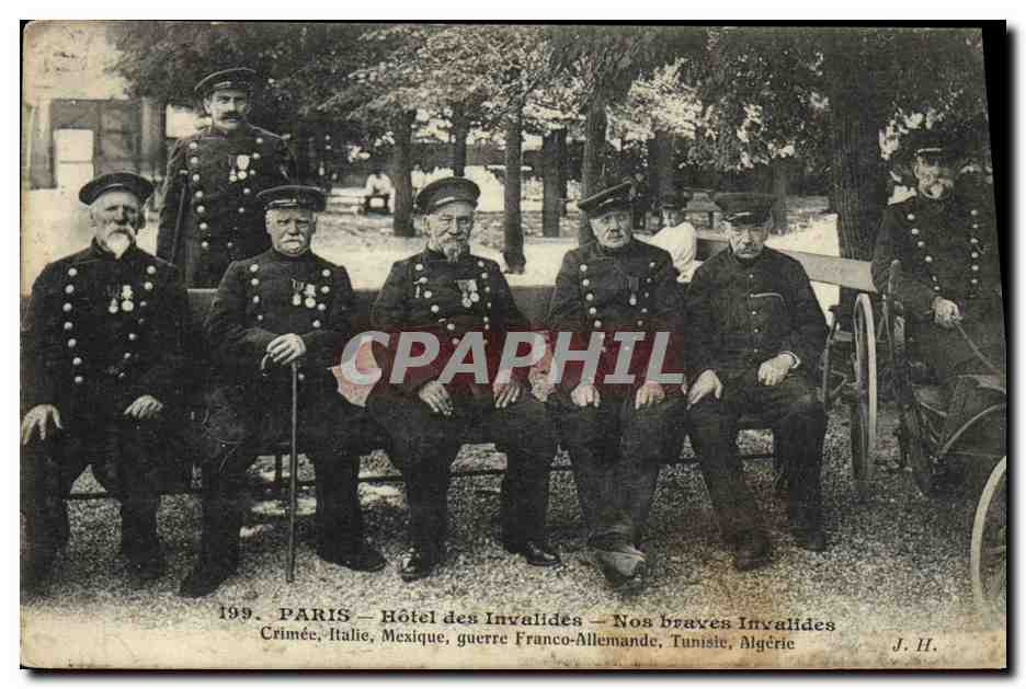 Paris – Hôtel des Invalides – Nos braves Invalides — J. H. n°199