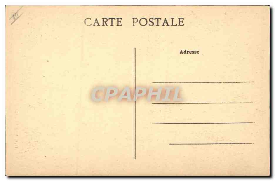 CPA Folklore Un Plougastel  — Verso