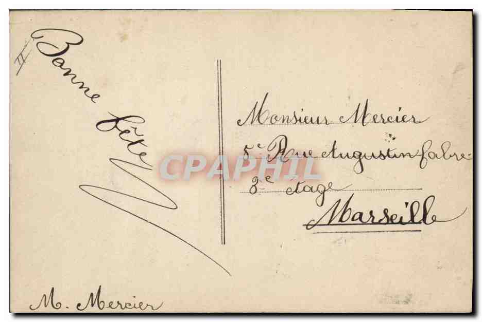CPA Brouette Fantaisie Enfant  — Rückseite