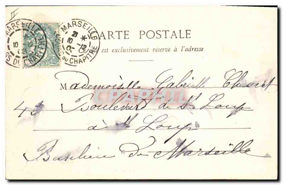 CPA Brouette Enfant Le petit jardinier  — Verso