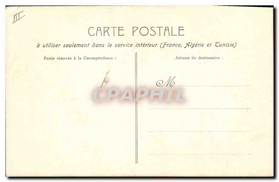 Femme en robe fleurie regardant des oiseaux — illustration — CPAPHIL — Verso