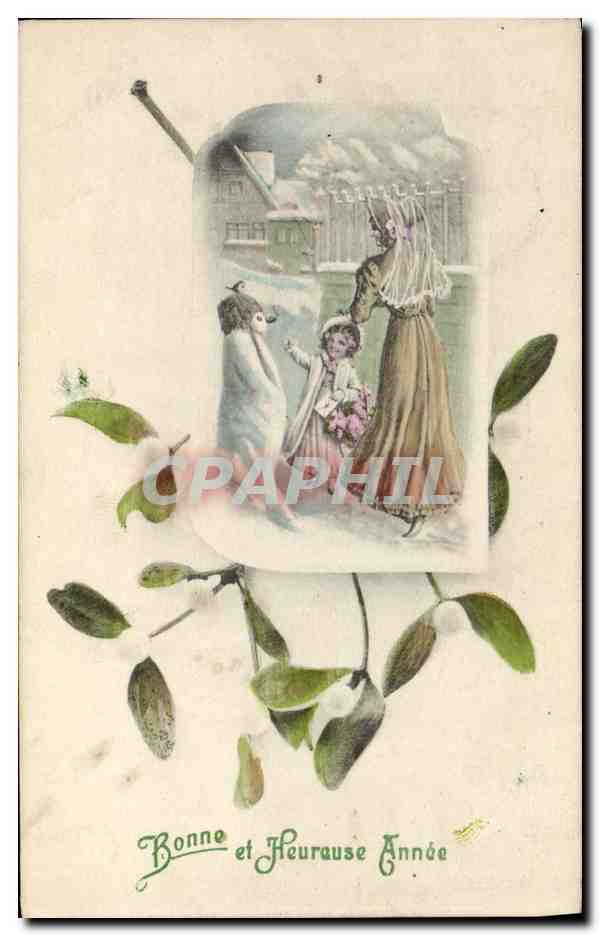 CPA Fantaisie Enfants Femme