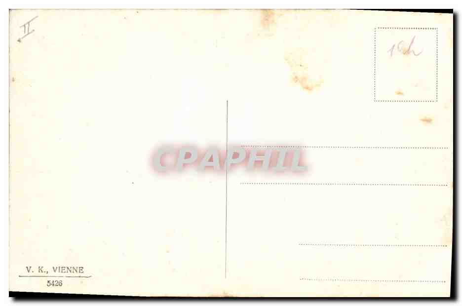 CPA Fantaisie Enfants  — Verso