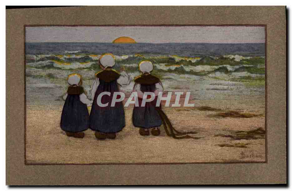 CPA Fantaisie Enfants Folklore