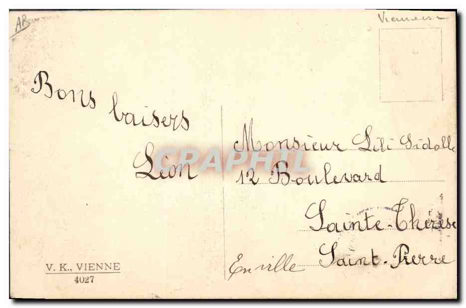 CPA Fantaisie Enfants Paques  — Rückseite