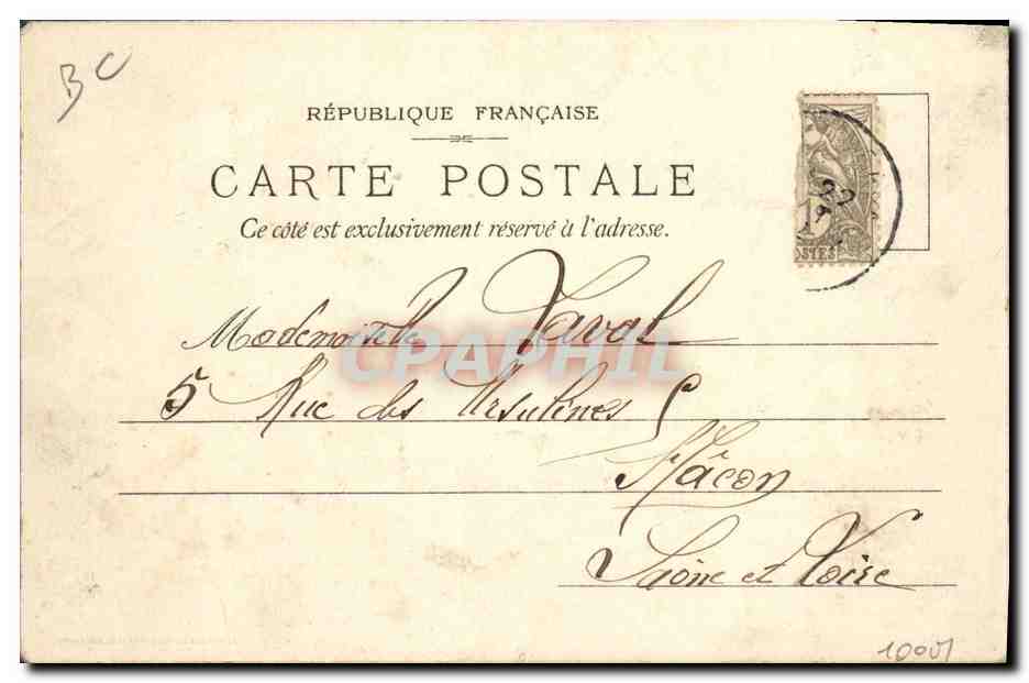 Exposition Lefèvre-Utile Paris 1900 — Grand Prix — J.E. Godssens, Lille — Rückseite