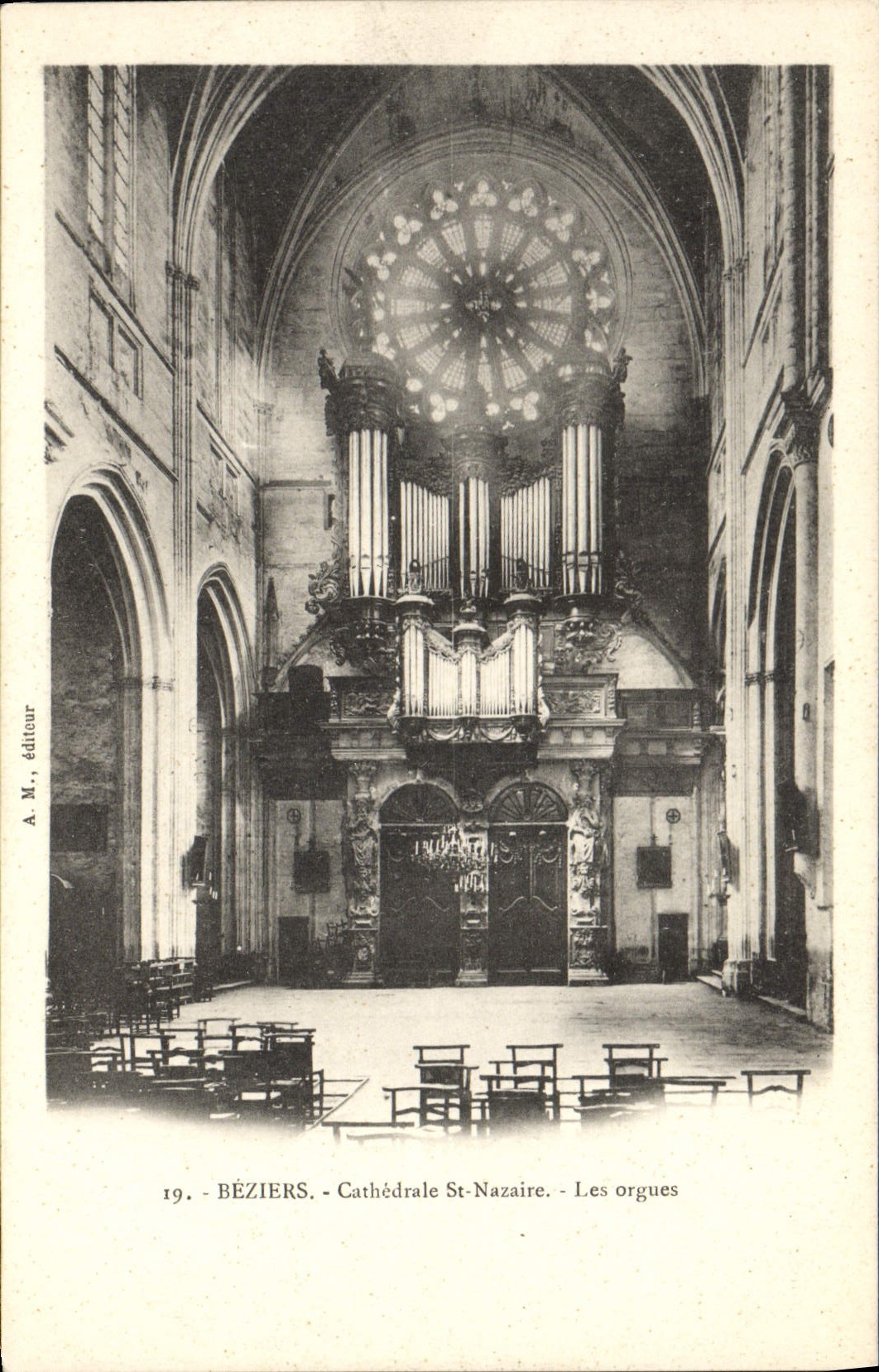 Béziers - Cathédrale St-Nazaire - Les orgues
