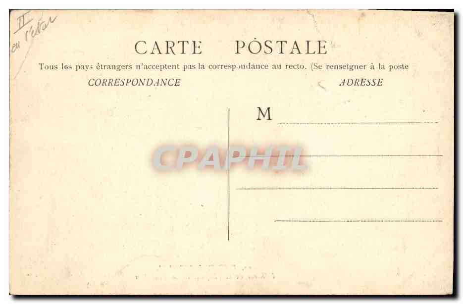 CPA Orgue Paray Le Monial Interieur de la chapelle de la Visitation — Verso