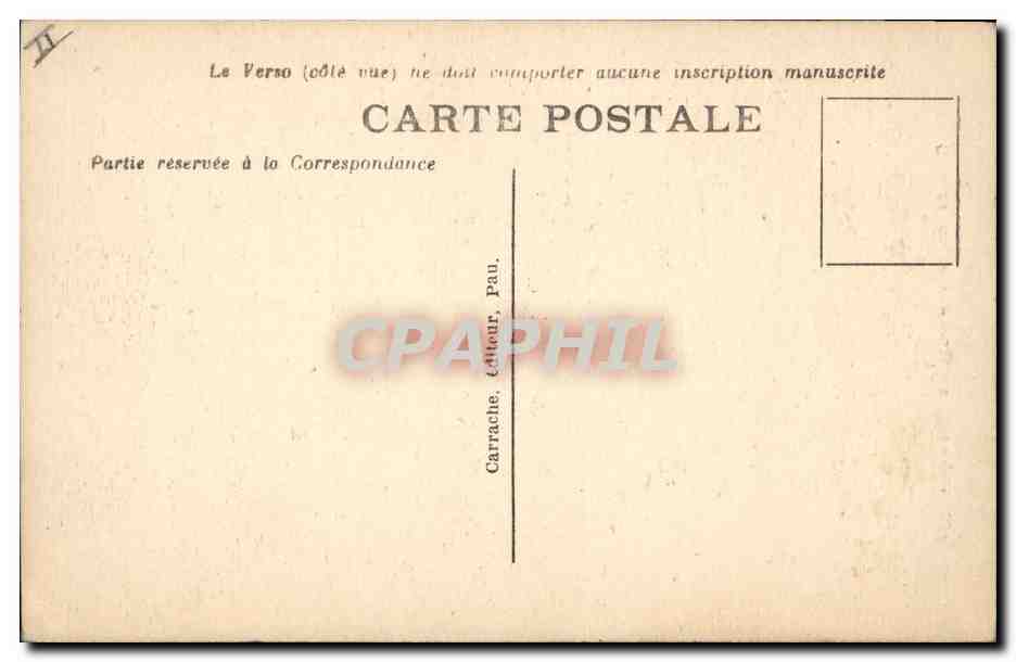 St-Savin (H.-P.) — Vieilles orgues (1557) — Carrache, Pau — Verso