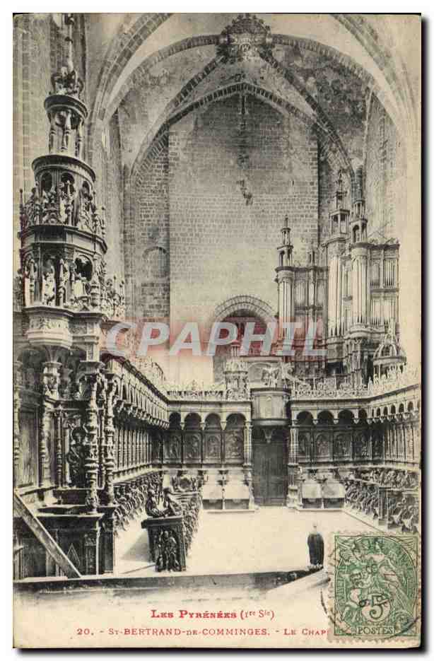 CPA Orgue St Bertrand de Comminges 
